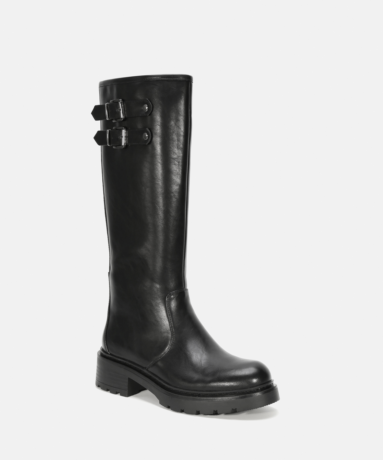 Bota tac&oacute;n doble hebilla image number null